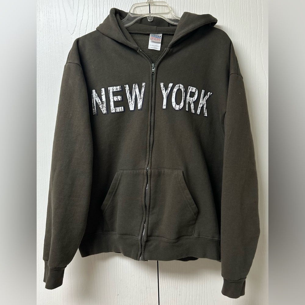 New York Graphic Full Zip Hoodie